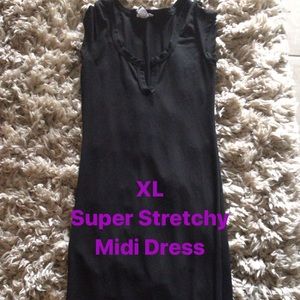 Super Stretchy Midi Dress